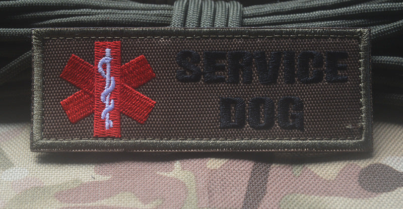 Service Dog Identification Velcro Patch for Dog Clothes