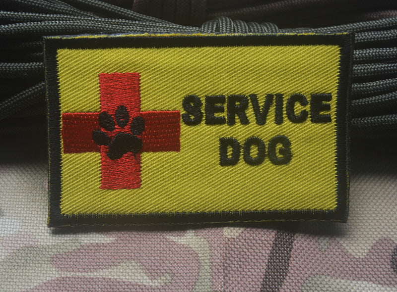 Service Dog Identification Velcro Patch for Dog Clothes