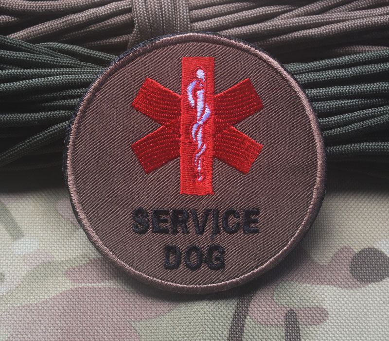 Service Dog Identification Velcro Patch for Dog Clothes