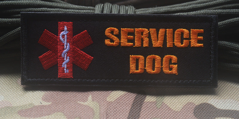 Service Dog Identification Velcro Patch for Dog Clothes