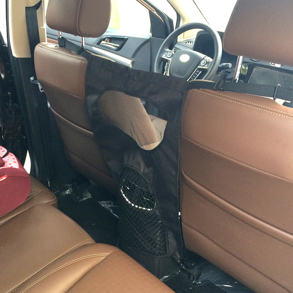 Car Rear Seat Pet Guardrail for Safer Dog Travel