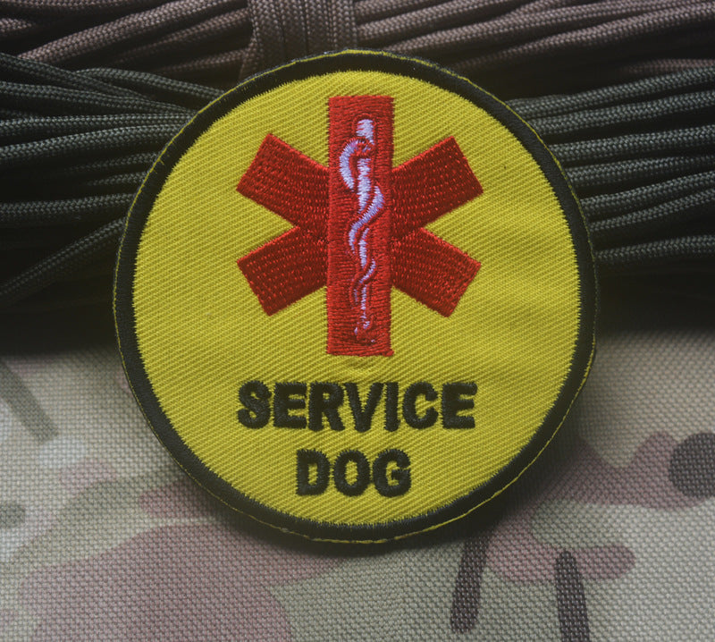 Service Dog Identification Velcro Patch for Dog Clothes